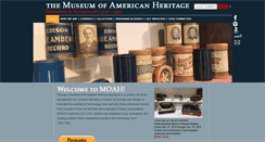 Desktop Screenshot of moah.org